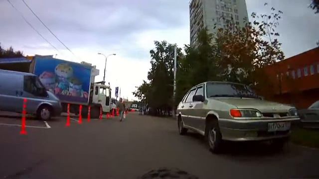 ContourHD 1080p camera test Зеленоград Вело-покатушки смотреть онлайн