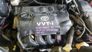Контрактный двигатель Япония TOYOTA FUNCARGO / Тойота Функарго / NCP25  A/T 4WD 2001 1NZ-FE A369035