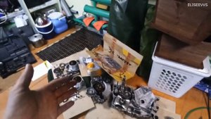 подготовка двигателя 2V91W к сборке и заказ запчастей