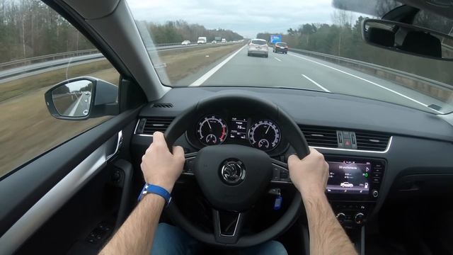 Skoda Octavia III  4K POV Test Drive 147 Joe Black