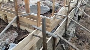 заливка ленточная фундамент для баня