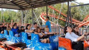 Американские горки, молния, парк Сказка 100823