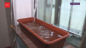 Десятки квартир в Красноярске затопило из-за капремонта крыш