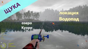 Русская рыбалка 4 - озеро Куори - Щука в камышах на джерки
