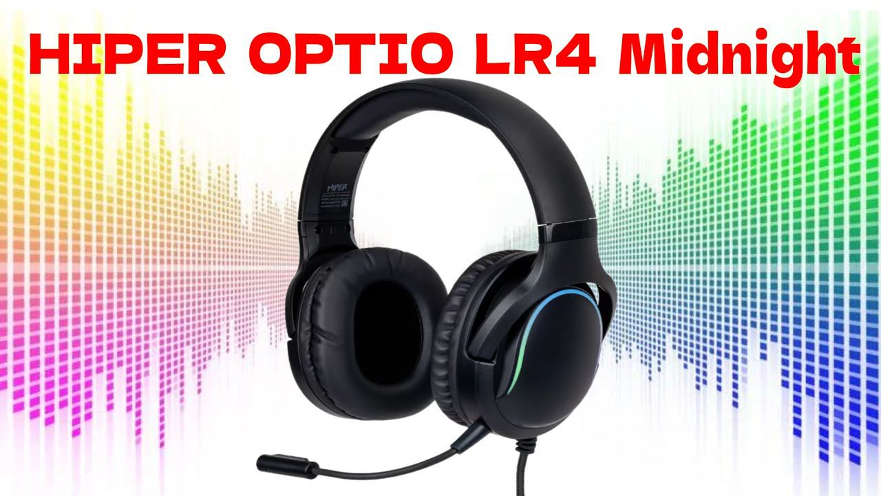 Игровые наушники HIPER OPTIO LR4 Midnight