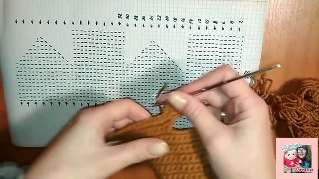 Пряничный домик крючком схема|Gingerbread house crochet