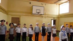 3 класс. Бескозырка белая.