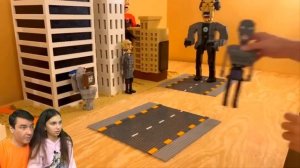 ПЛАСТИЛИНОВАЯ ТВ ВУМЕН РОЖАЕТ ? Скибиди Туалет, Skibidi Toilet ПЛАСТИЛИН, LEGO Валеришка