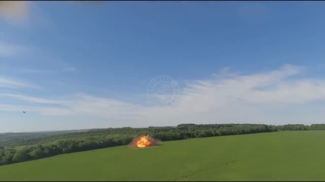 Катапультирование из Су-25 на малой высоте глазами лётчика