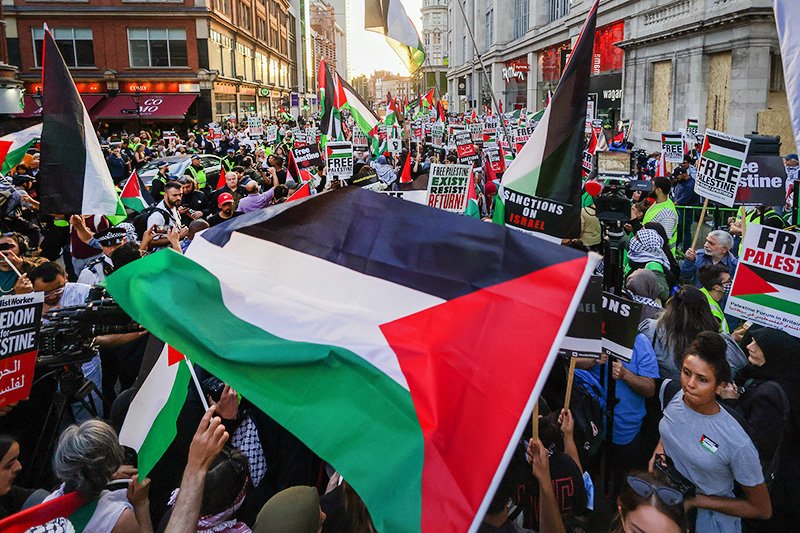 На улицы европейских городов вышли сторонники Палестины / События на ТВЦ