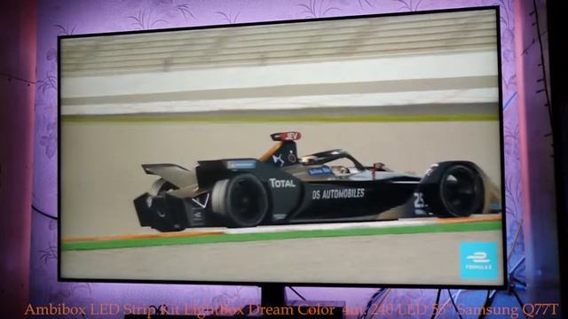 Ambibox LED Strip Kit LightBox Dream Color на телевизоре 55" смотреть онлайн