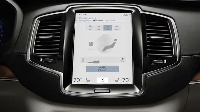 Клімат-контроль у нових автомобілях Volvo