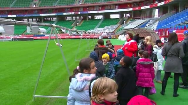 Экскурсия по стадиону «Локомотив»