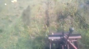 Т-40 АМ Самодельная косилка косим ботву картофеля 25.08.2018