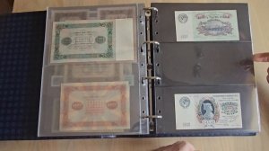 Моя коллекция банкнот за 6 лет