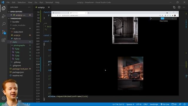 Creating Smooth Scroll & Raycasting with ThreeJS – смотреть онлайн ...