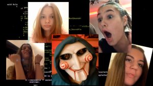 Хакер напугал людей в Чат Рулетке #4