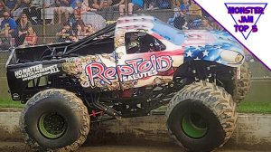 Monster Jam Top 5 Patriotic Trucks | Часть 2