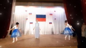 Танец «Голубь мира». Коллектив современного танца «Палитра» в проекте «Дети России за Мир!».