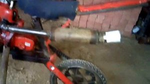 Самодельный питбайк не завелся