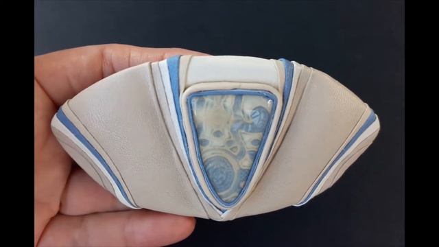 Комплект украшений из натуральной кожи "Ванильное небо" (2016). смотреть онлайн