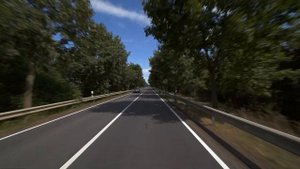 Lauenburg, Lanze, Nostorf, Germany: Hamburger Straße, Berliner Straße, B5 - 4K (UHD/2160p/60p) Vide