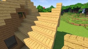 Деревянный дом в Майнкрафт - Как построить дом для выживания minecraft