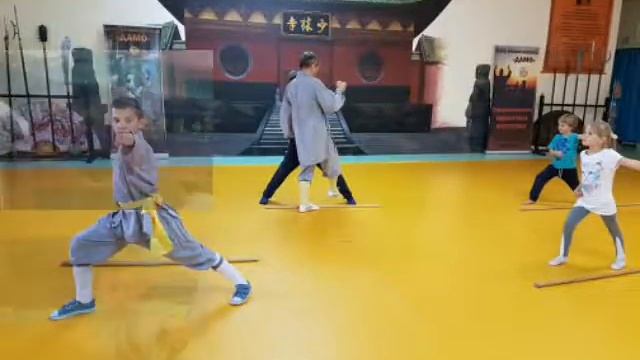 Детские занятия кунгфу в Центре Дамо смотреть онлайн