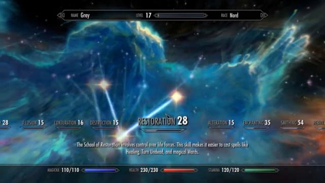 Lex Plays 139 - Skyrim - Smithing Enchanting and Becoming a Werewolf 013