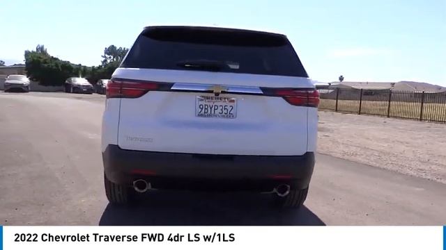 2022 Chevrolet Traverse HEMET BEAUMONT MENIFEE PERRIS LAKE ELSINORE MURRIETA 719891C смотреть онлайн