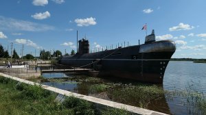 Подводная лодка Б-440. Музей в Вытегре.