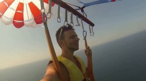 Как я полетал на парашюте! GoPro видео (Парасейлинг)