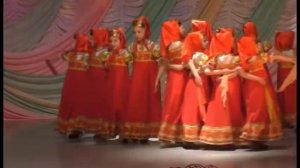 Русские матрёшки. Исполняет младшая группа коллектива народного танца "Та-На-Ми". г. Москва.