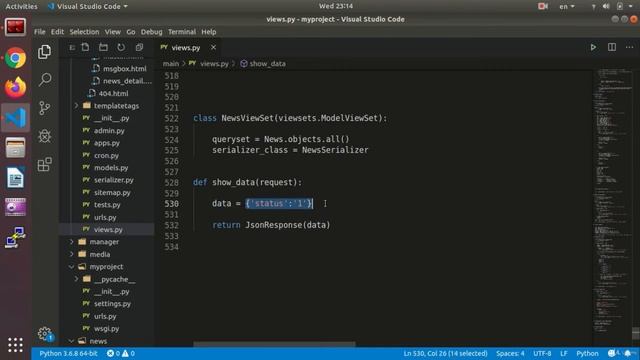 Jsone Response in django - How to use Json | Python and Django
