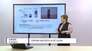 Химия. 9 класс. Серная кислота и ее соли /29.01.2021/