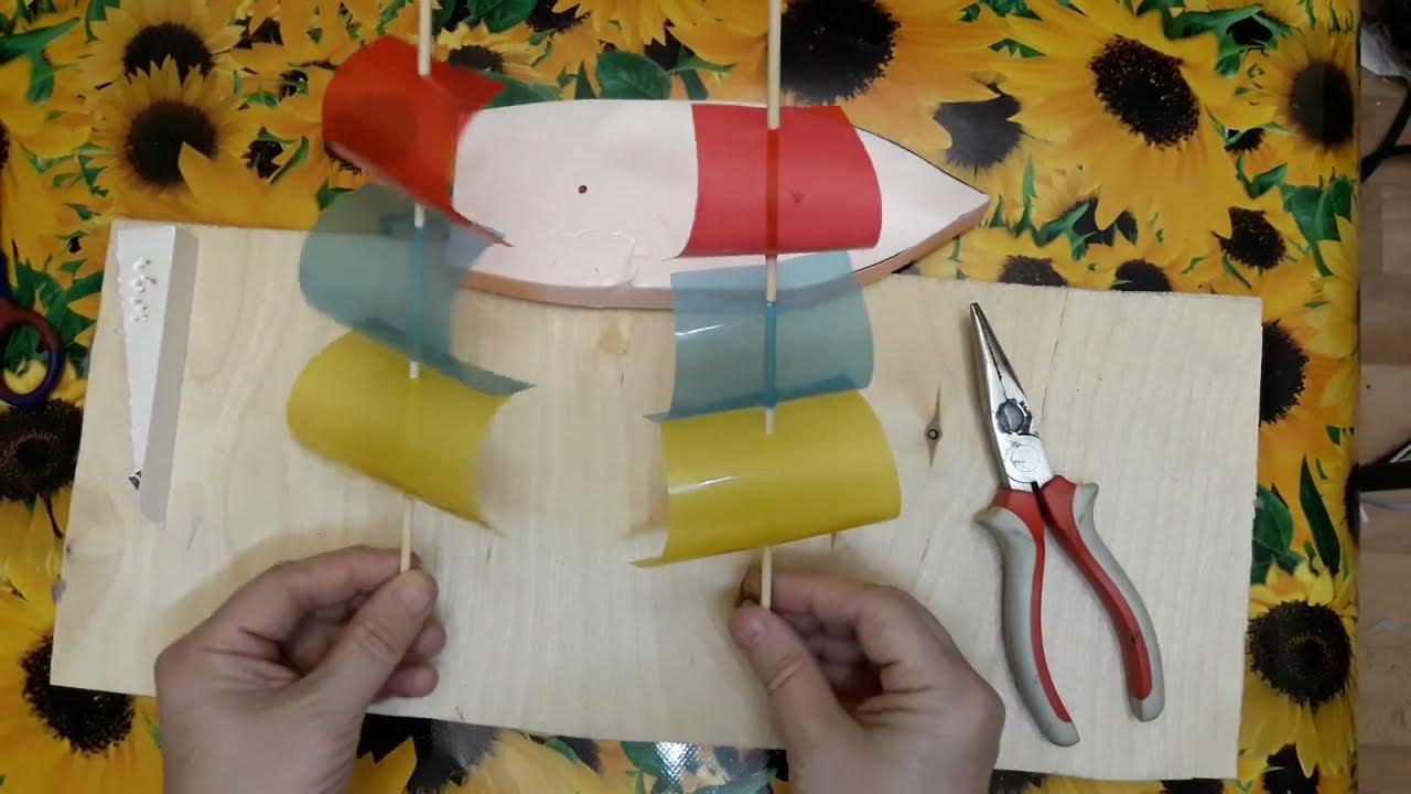 Кораблик парусный 2 часть