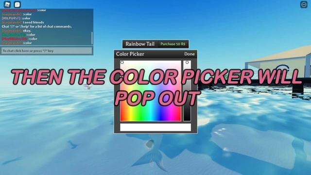HOW TO CHANGE YOUR TAIL COLOR IN H2O TESTING ?? l ROBLOX l PLAY WITH IVY смотреть онлайн