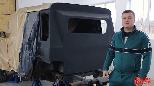 Kubay Design New Mercedes 6x6. Demonstrating the amount of work