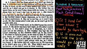 Subjunctive II и Conditional Mood | упражнение из Вербы