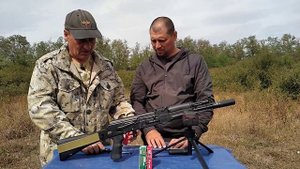 Сайга-308 исп.46 / Лёгкий апгрейд в полевых условиях и стрельба с мех прицела.