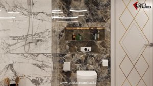 Breccia Capria широкоформатный керамогранит Costa Ceramica