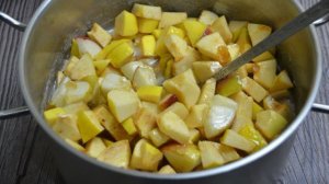 Варенье из айвы с яблоками