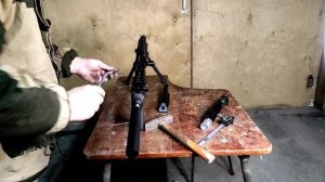 Складной телескопический приклад  на Сайга TG-2исп.03