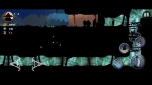 Ниндзя Араши (Ninja Arashi 2017). Прохождение. Вторая локация. Загадочная туманность.