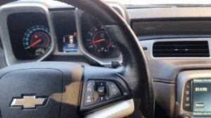 Chevrolet Camaro 2014 обзор из салона