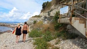 Пляж Факел часть 3 / Дивноморское / Отпуск на море