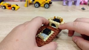 Сборка пиратского корабля из конструктора Lego