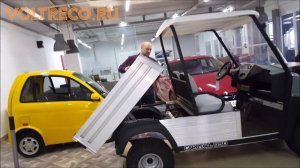 Электрический Американский Гольфкар Club CAR CARRYALL 550 Обзор Voltreco.ru