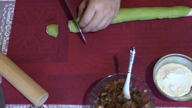 Цветные Китайские Пельмени!Цветное Тесто Без Красителей!