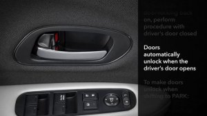 Honda HR-V: How to Customize Auto-Door Locking/Unlocking: Information Display Models